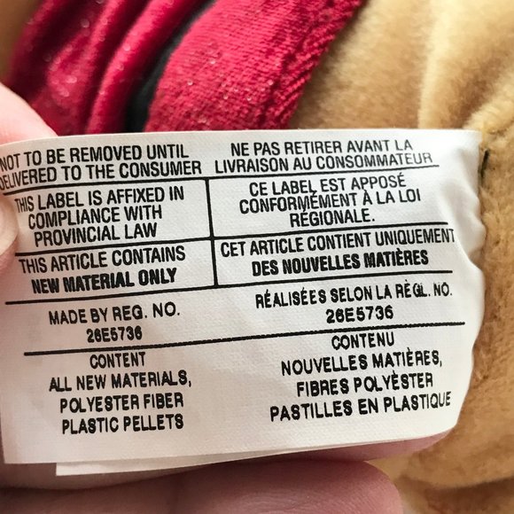 Vintage Disney Store Winnie the Pooh Christmas Santa Plush Stuffed Animal - Picture 12 of 12